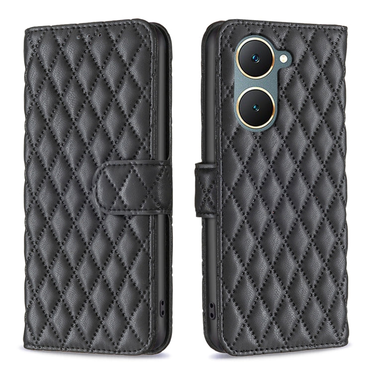 Diamond Lattice Wallet Flip Leather Phone Case, For vivo Y28 4G, For vivo Y200i 5G / Y38 5G, For vivo Y03 4G Global, For vivo Y200 5G, For vivo Y78 5G, For vivo Y27 4G