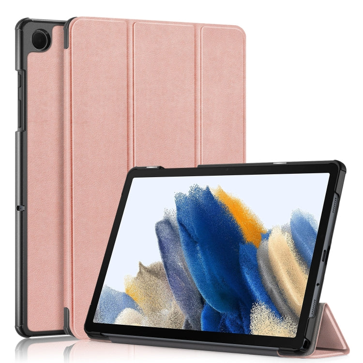 3-folding Leather Smart Tablet Case, For Samsung Galaxy Tab A9+/Tab A11+