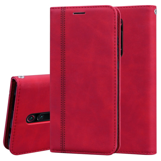 Frosted Business Magnetic Horizontal Flip PU Leather Case with Holder & Card Slot & Lanyard, For Xiaomi Redmi K20, For Xiaomi Redmi 6A, For Xiaomi Redmi 7, For Xiaomi Redmi 7A, For Xiaomi Redmi 8, For Xiaomi Redmi 8A, For Xiaomi Redmi Note 7           ...