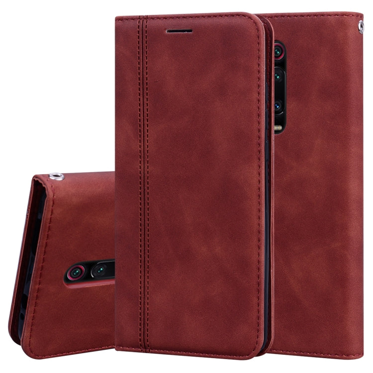 Frosted Business Magnetic Horizontal Flip PU Leather Case with Holder & Card Slot & Lanyard, For Xiaomi Redmi K20, For Xiaomi Redmi 6A, For Xiaomi Redmi 7, For Xiaomi Redmi 7A, For Xiaomi Redmi 8, For Xiaomi Redmi 8A, For Xiaomi Redmi Note 7           ...