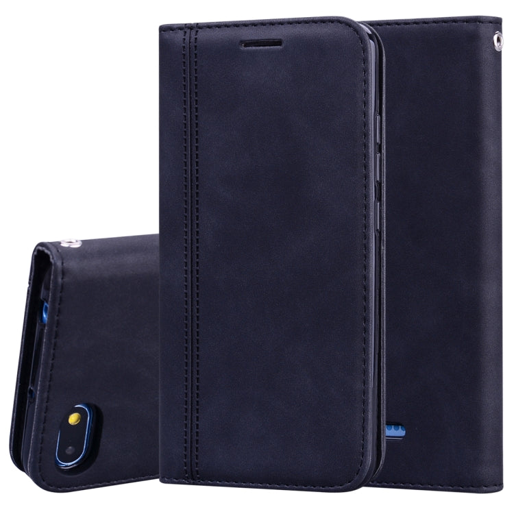 Frosted Business Magnetic Horizontal Flip PU Leather Case with Holder & Card Slot & Lanyard, For Xiaomi Redmi K20, For Xiaomi Redmi 6A, For Xiaomi Redmi 7, For Xiaomi Redmi 7A, For Xiaomi Redmi 8, For Xiaomi Redmi 8A, For Xiaomi Redmi Note 7           ...