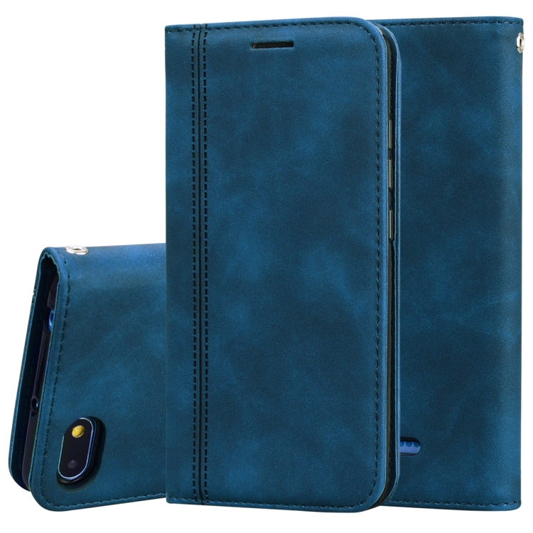 Frosted Business Magnetic Horizontal Flip PU Leather Case with Holder & Card Slot & Lanyard, For Xiaomi Redmi K20, For Xiaomi Redmi 6A, For Xiaomi Redmi 7, For Xiaomi Redmi 7A, For Xiaomi Redmi 8, For Xiaomi Redmi 8A, For Xiaomi Redmi Note 7           ...