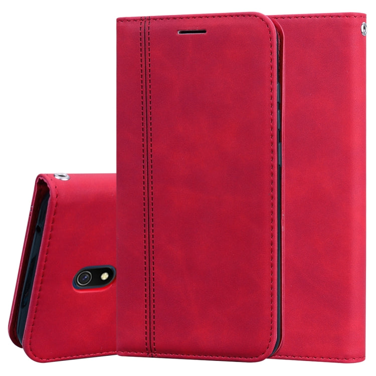 Frosted Business Magnetic Horizontal Flip PU Leather Case with Holder & Card Slot & Lanyard, For Xiaomi Redmi K20, For Xiaomi Redmi 6A, For Xiaomi Redmi 7, For Xiaomi Redmi 7A, For Xiaomi Redmi 8, For Xiaomi Redmi 8A, For Xiaomi Redmi Note 7           ...