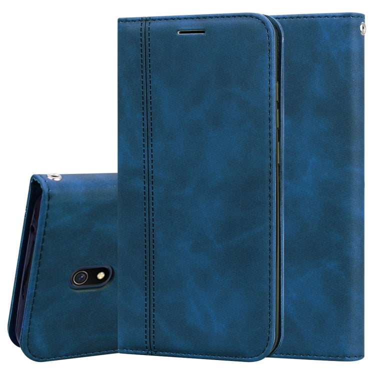 Frosted Business Magnetic Horizontal Flip PU Leather Case with Holder & Card Slot & Lanyard, For Xiaomi Redmi K20, For Xiaomi Redmi 6A, For Xiaomi Redmi 7, For Xiaomi Redmi 7A, For Xiaomi Redmi 8, For Xiaomi Redmi 8A, For Xiaomi Redmi Note 7           ...