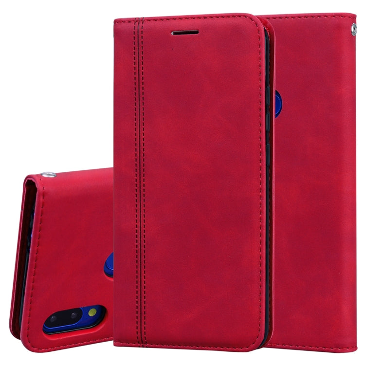 Frosted Business Magnetic Horizontal Flip PU Leather Case with Holder & Card Slot & Lanyard, For Xiaomi Redmi K20, For Xiaomi Redmi 6A, For Xiaomi Redmi 7, For Xiaomi Redmi 7A, For Xiaomi Redmi 8, For Xiaomi Redmi 8A, For Xiaomi Redmi Note 7           ...
