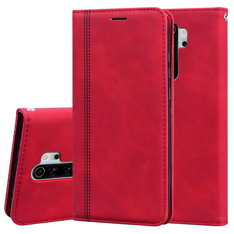 Frosted Business Magnetic Horizontal Flip PU Leather Case with Holder & Card Slot & Lanyard, For Xiaomi Redmi K20, For Xiaomi Redmi 6A, For Xiaomi Redmi 7, For Xiaomi Redmi 7A, For Xiaomi Redmi 8, For Xiaomi Redmi 8A, For Xiaomi Redmi Note 7           ...