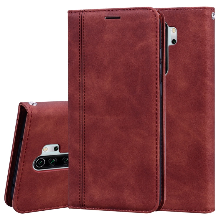 Frosted Business Magnetic Horizontal Flip PU Leather Case with Holder & Card Slot & Lanyard, For Xiaomi Redmi K20, For Xiaomi Redmi 6A, For Xiaomi Redmi 7, For Xiaomi Redmi 7A, For Xiaomi Redmi 8, For Xiaomi Redmi 8A, For Xiaomi Redmi Note 7           ...