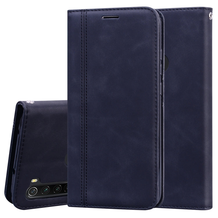 Frosted Business Magnetic Horizontal Flip PU Leather Case with Holder & Card Slot & Lanyard, For Xiaomi Redmi K20, For Xiaomi Redmi 6A, For Xiaomi Redmi 7, For Xiaomi Redmi 7A, For Xiaomi Redmi 8, For Xiaomi Redmi 8A, For Xiaomi Redmi Note 7           ...