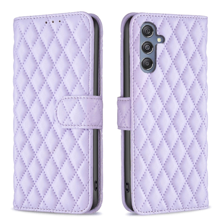 Diamond Lattice Wallet Flip Leather Phone Case, For Samsung Galaxy A05, For Samsung Galaxy A05s, For Samsung Galaxy M34 5G, For Samsung Galaxy M62/F62