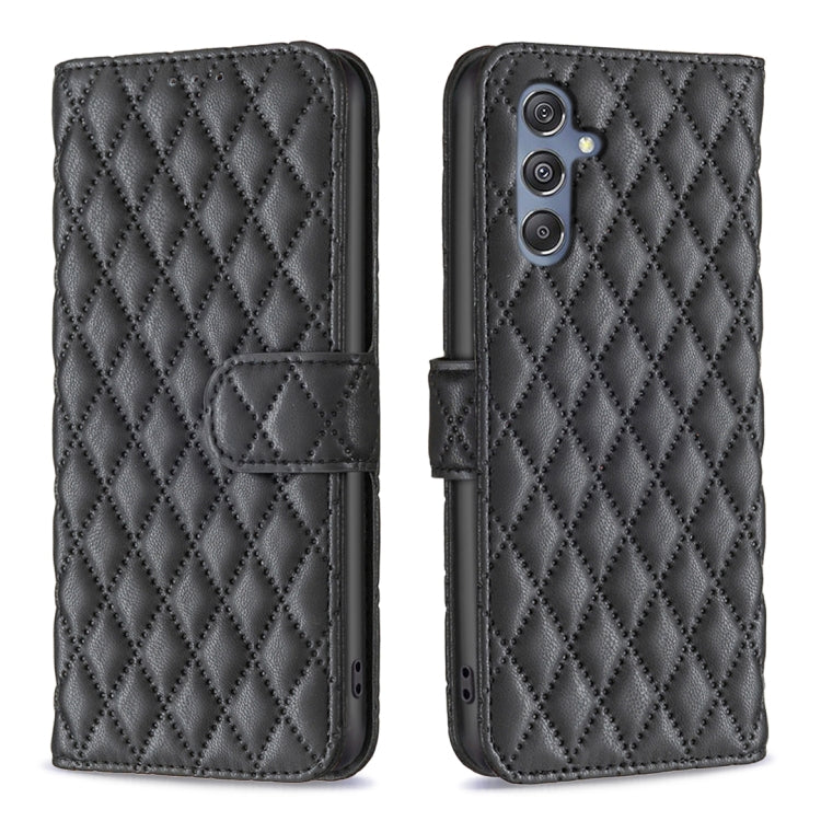Diamond Lattice Wallet Flip Leather Phone Case, For Samsung Galaxy A05, For Samsung Galaxy A05s, For Samsung Galaxy M34 5G, For Samsung Galaxy M62/F62