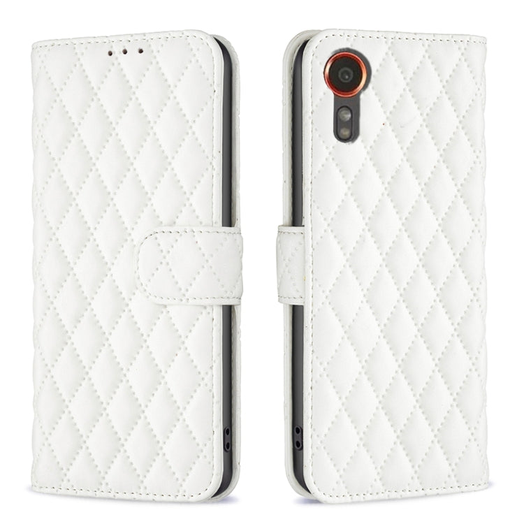 Diamond Lattice Wallet Flip Leather Phone Case, For Samsung Galaxy M55, For Samsung Galaxy Xcover 7, For Samsung Galaxy A55, For Samsung Galaxy A35, For Samsung Galaxy S24 Ultra 5G, For Samsung Galaxy S24+ 5G, For Samsung Galaxy S24 5G                 ...