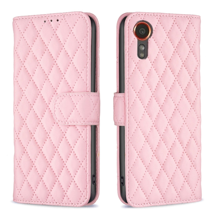 Diamond Lattice Wallet Flip Leather Phone Case, For Samsung Galaxy M55, For Samsung Galaxy Xcover 7, For Samsung Galaxy A55, For Samsung Galaxy A35, For Samsung Galaxy S24 Ultra 5G, For Samsung Galaxy S24+ 5G, For Samsung Galaxy S24 5G                 ...