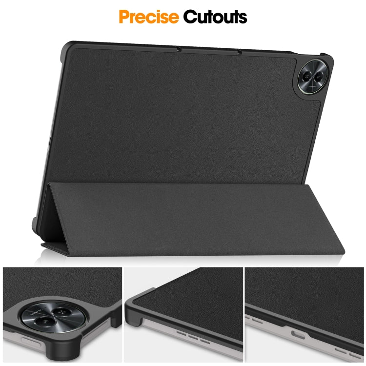 3-folding Leather Smart Tablet Case, For Realme Pad 2