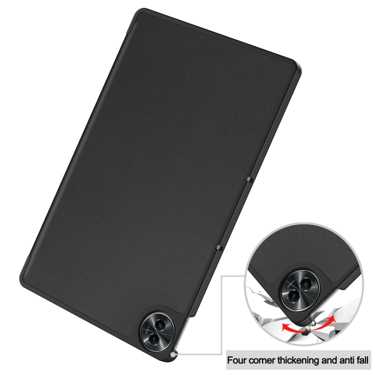 3-folding Leather Smart Tablet Case, For Realme Pad 2