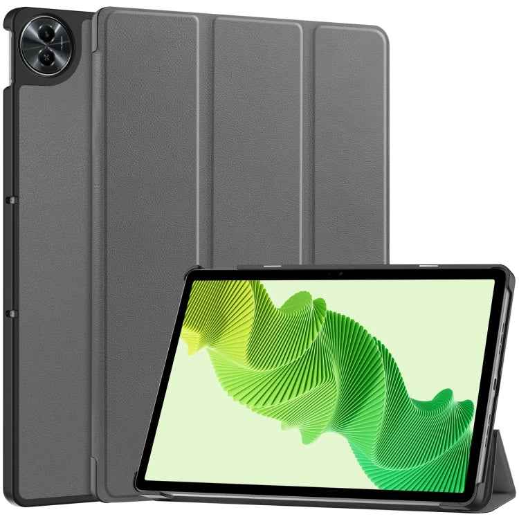3-folding Leather Smart Tablet Case, For Realme Pad 2