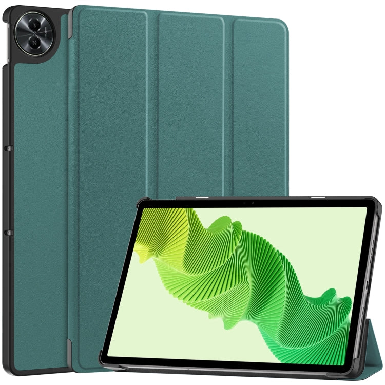 3-folding Leather Smart Tablet Case, For Realme Pad 2