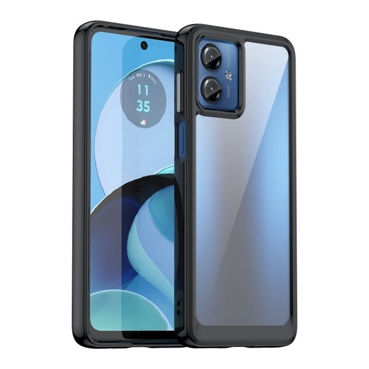 Colorful Series Acrylic + TPU Phone Case, For Motorola Moto G14