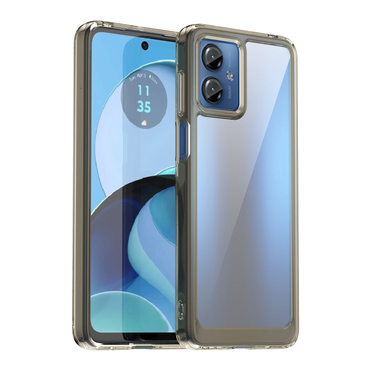 Colorful Series Acrylic + TPU Phone Case, For Motorola Moto G14
