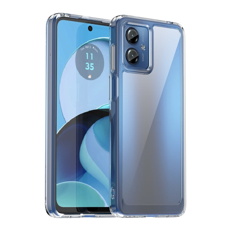 Colorful Series Acrylic + TPU Phone Case, For Motorola Moto G14