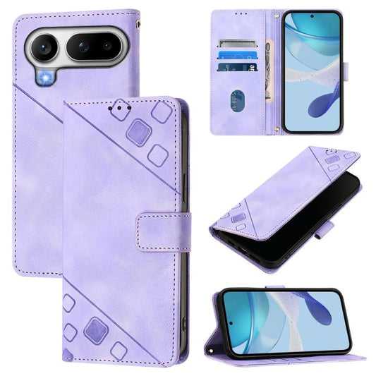 Skin-feel Embossed Leather Phone Case, For Honor Magic8 Pro Air 5G, For Honor X8d 4G Global, For Honor Magic8 Pro, For Honor Magic8, For Honor Play 70 Plus, For Honor X5c Plus, For Honor X6c 4G, For Honor 400 Pro 5G Global 160.8mm