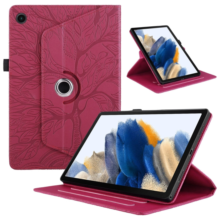 Tree Life Embossed Rotation Leather Smart Tablet Case, For Samsung Galaxy Tab S10 FE+, For Samsung Galaxy Tab S9 FE / S9 X510, For Samsung Galaxy Tab A8 10.5, For Samsung Galaxy Tab S6 Lite P610