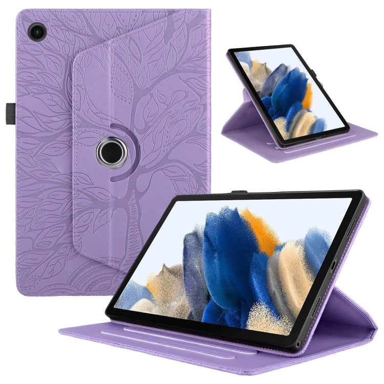 Tree Life Embossed Rotation Leather Smart Tablet Case, For Samsung Galaxy Tab S10 FE+, For Samsung Galaxy Tab S9 FE / S9 X510, For Samsung Galaxy Tab A8 10.5, For Samsung Galaxy Tab S6 Lite P610