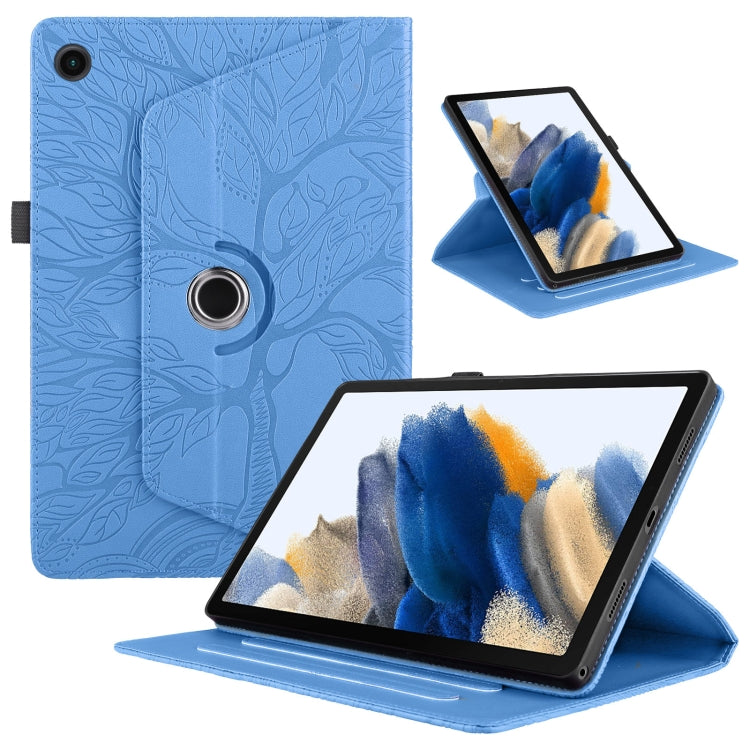 Tree Life Embossed Rotation Leather Smart Tablet Case, For Samsung Galaxy Tab S10 FE+, For Samsung Galaxy Tab S9 FE / S9 X510, For Samsung Galaxy Tab A8 10.5, For Samsung Galaxy Tab S6 Lite P610