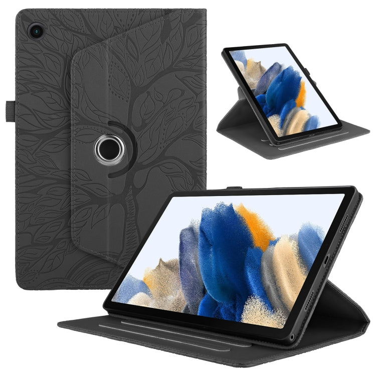 Tree Life Embossed Rotation Leather Smart Tablet Case, For Samsung Galaxy Tab S10 FE+, For Samsung Galaxy Tab S9 FE / S9 X510, For Samsung Galaxy Tab A8 10.5, For Samsung Galaxy Tab S6 Lite P610