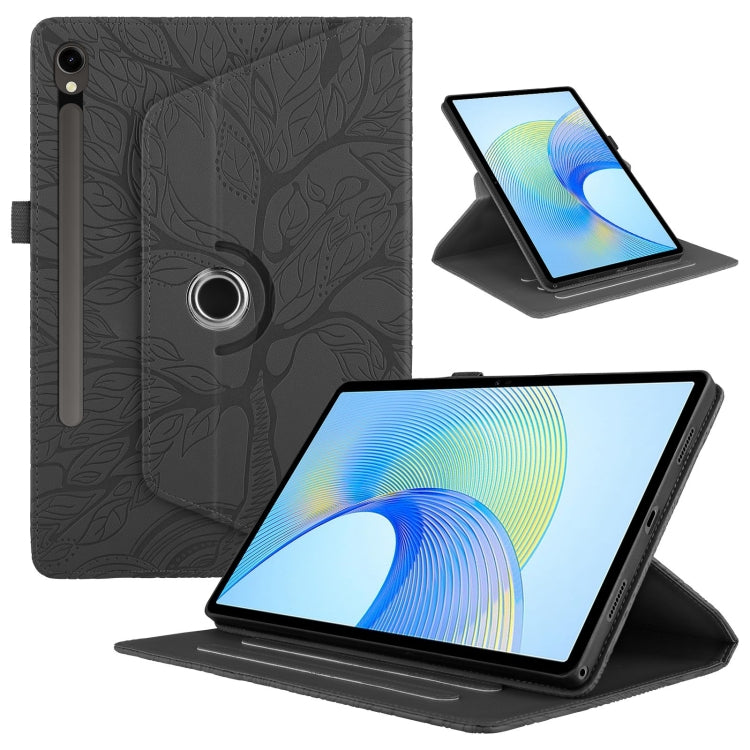 Tree Life Embossed Rotation Leather Smart Tablet Case, For Samsung Galaxy Tab S10 FE+, For Samsung Galaxy Tab S9 FE / S9 X510, For Samsung Galaxy Tab A8 10.5, For Samsung Galaxy Tab S6 Lite P610