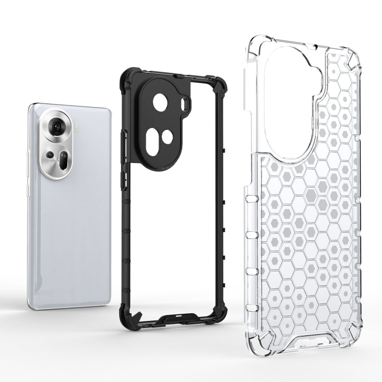 Honeycomb Shockproof Phone Case, For OPPO Reno11 Global, For OPPO Reno11 Pro Global, For OPPO Reno10 Global / 10 Pro Global