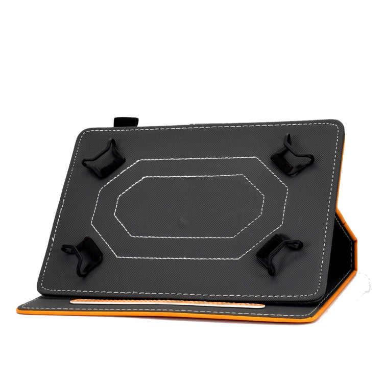 Tablet PC Universal Cowhide Texture Horizontal Flip Leather Case with Holder & Card Slots & Pen Slot, For 7 inch, For 8 inch, For 10 inch