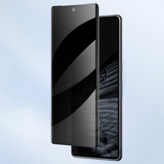 3D Curved Edge Privacy Tempered Glass Film, For Google Pixel 7 Pro