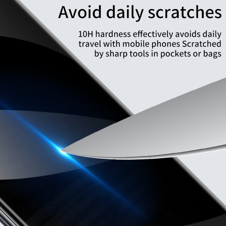 3D Curved Edge Privacy Tempered Glass Film, For Google Pixel 7 Pro