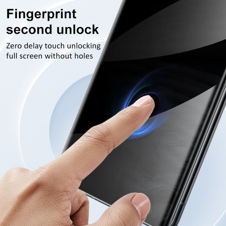 3D Curved Edge Privacy Tempered Glass Film, For Google Pixel 7 Pro