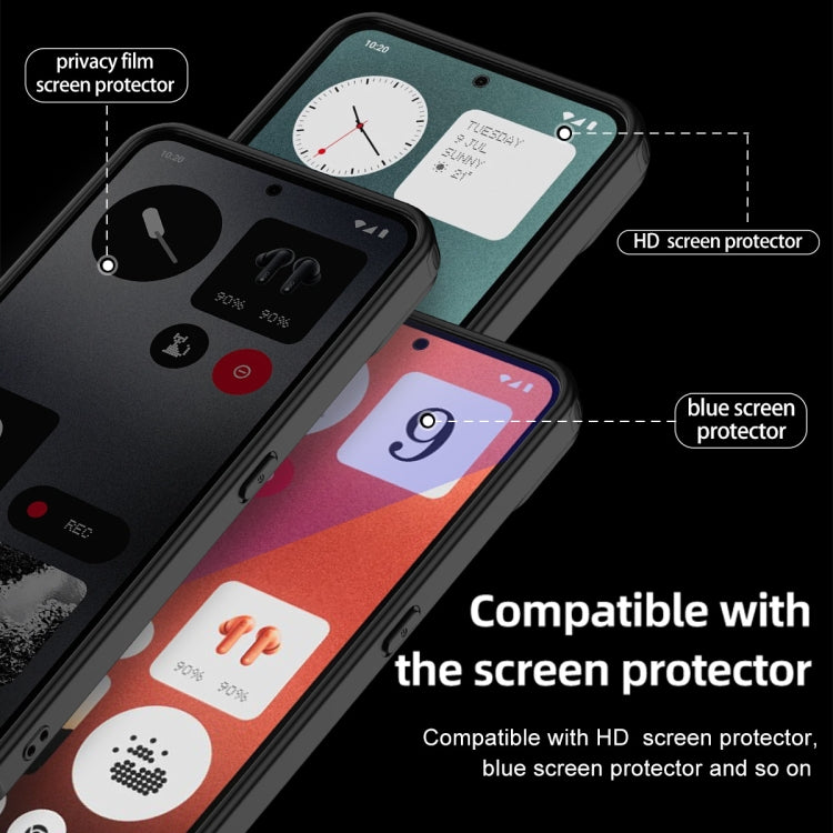 Armor Clear TPU Hard PC Phone Case, For Nothing CMF Phone 1, For Nothing Phone 2