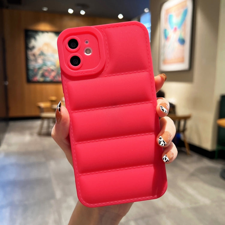 Eiderdown Airbag Frosted TPU Phone Case, For iPhone 12 Pro, For iPhone 11 Pro Max, For iPhone 11, For iPhone 11 Pro, For iPhone XS / X, For iPhone XR, For iPhone XS Max, For iPhone 8 Plus / 7 Plus