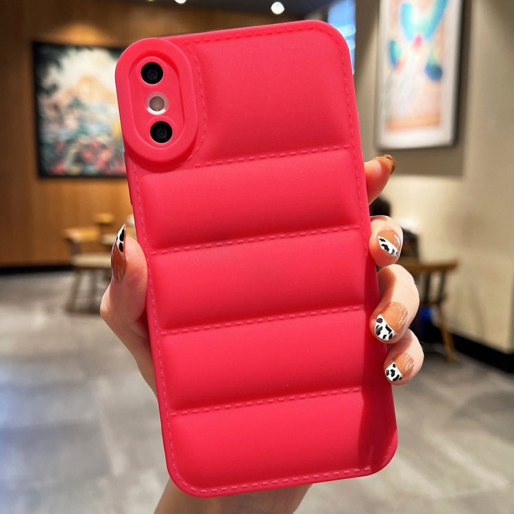 Eiderdown Airbag Frosted TPU Phone Case, For iPhone 12 Pro, For iPhone 11 Pro Max, For iPhone 11, For iPhone 11 Pro, For iPhone XS / X, For iPhone XR, For iPhone XS Max, For iPhone 8 Plus / 7 Plus