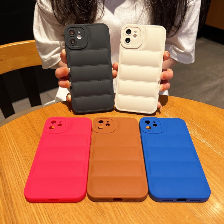 Eiderdown Airbag Frosted TPU Phone Case, For iPhone 12 Pro, For iPhone 11 Pro Max, For iPhone 11, For iPhone 11 Pro, For iPhone XS / X, For iPhone XR, For iPhone XS Max, For iPhone 8 Plus / 7 Plus