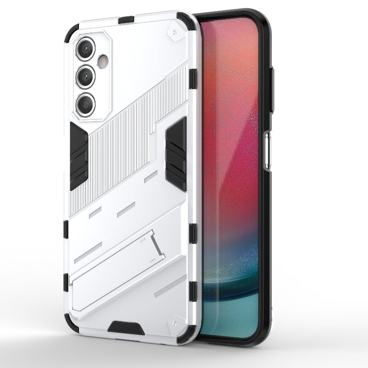 Punk Armor 2 in 1 PC + TPU Shockproof Phone Case with Invisible Holder, For Samsung Galaxy S24 5G, For Samsung Galaxy A15, For Samsung Galaxy A05 4G, For Samsung Galaxy A05s 4G, For Samsung Galaxy A25 5G, For Samsung Galaxy S23 FE 5G