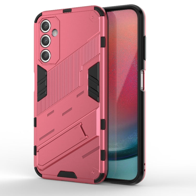 Punk Armor 2 in 1 PC + TPU Shockproof Phone Case with Invisible Holder, For Samsung Galaxy S24 5G, For Samsung Galaxy A15, For Samsung Galaxy A05 4G, For Samsung Galaxy A05s 4G, For Samsung Galaxy A25 5G, For Samsung Galaxy S23 FE 5G