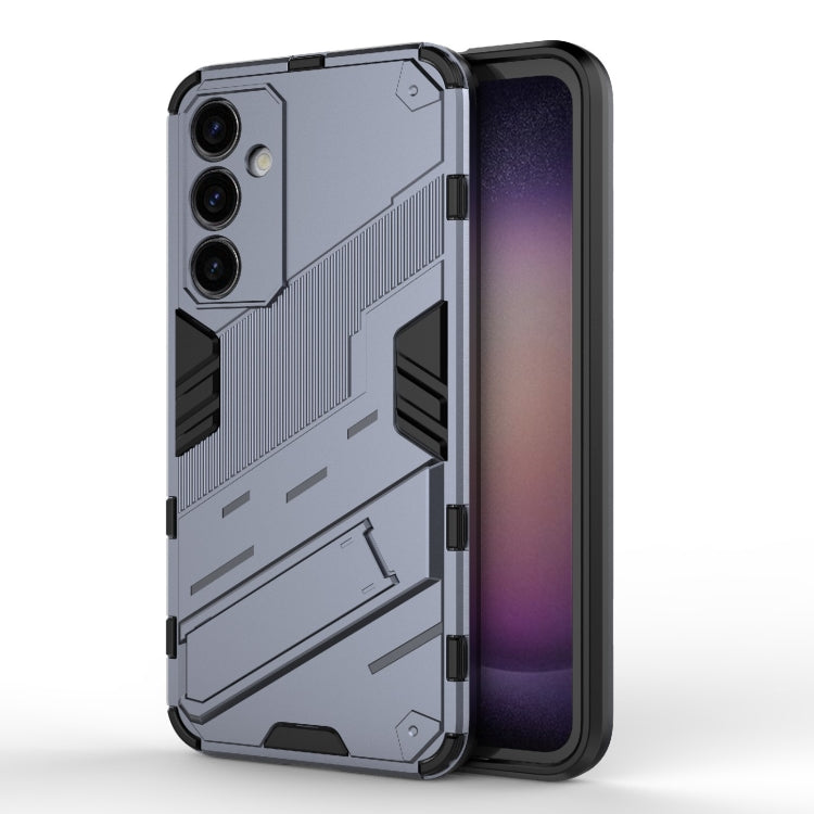 Punk Armor 2 in 1 PC + TPU Shockproof Phone Case with Invisible Holder, For Samsung Galaxy S24 5G, For Samsung Galaxy A15, For Samsung Galaxy A05 4G, For Samsung Galaxy A05s 4G, For Samsung Galaxy A25 5G, For Samsung Galaxy S23 FE 5G