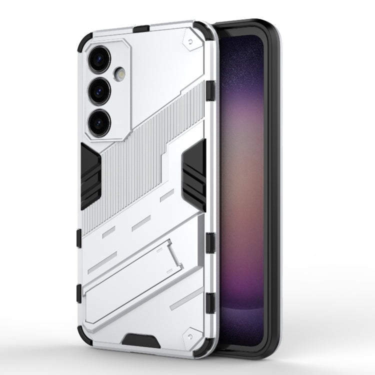 Punk Armor 2 in 1 PC + TPU Shockproof Phone Case with Invisible Holder, For Samsung Galaxy S24 5G, For Samsung Galaxy A15, For Samsung Galaxy A05 4G, For Samsung Galaxy A05s 4G, For Samsung Galaxy A25 5G, For Samsung Galaxy S23 FE 5G