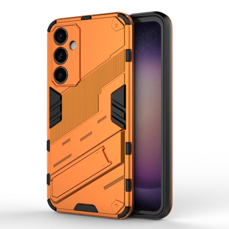 Punk Armor 2 in 1 PC + TPU Shockproof Phone Case with Invisible Holder, For Samsung Galaxy S24 5G, For Samsung Galaxy A15, For Samsung Galaxy A05 4G, For Samsung Galaxy A05s 4G, For Samsung Galaxy A25 5G, For Samsung Galaxy S23 FE 5G