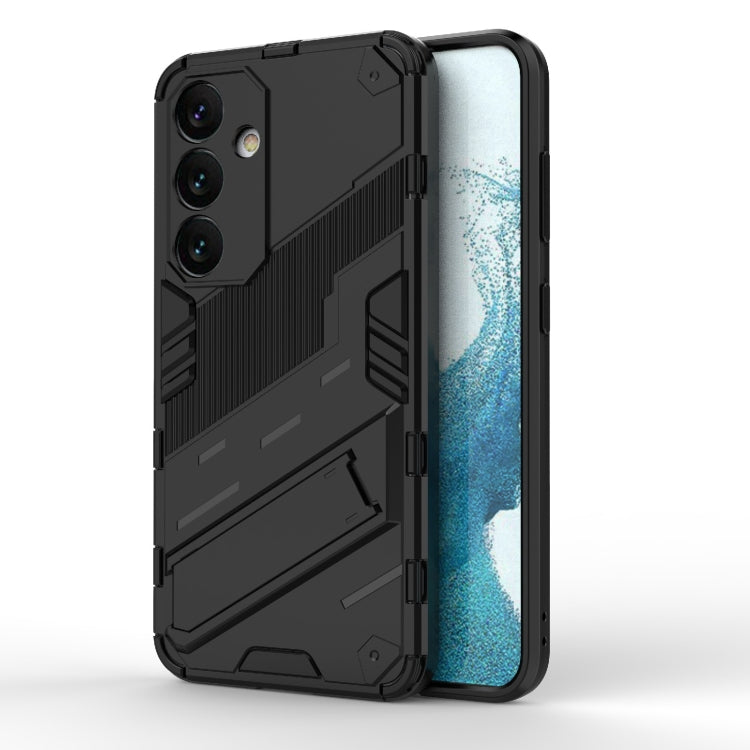 Punk Armor 2 in 1 PC + TPU Shockproof Phone Case with Invisible Holder, For Samsung Galaxy S24 5G, For Samsung Galaxy A15, For Samsung Galaxy A05 4G, For Samsung Galaxy A05s 4G, For Samsung Galaxy A25 5G, For Samsung Galaxy S23 FE 5G