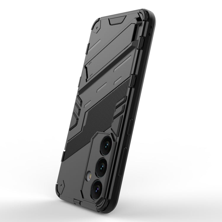 Punk Armor 2 in 1 PC + TPU Shockproof Phone Case with Invisible Holder, For Samsung Galaxy S24 5G, For Samsung Galaxy A15, For Samsung Galaxy A05 4G, For Samsung Galaxy A05s 4G, For Samsung Galaxy A25 5G, For Samsung Galaxy S23 FE 5G