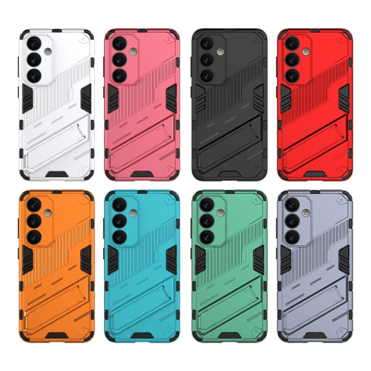 Punk Armor 2 in 1 PC + TPU Shockproof Phone Case with Invisible Holder, For Samsung Galaxy S24 5G, For Samsung Galaxy A15, For Samsung Galaxy A05 4G, For Samsung Galaxy A05s 4G, For Samsung Galaxy A25 5G, For Samsung Galaxy S23 FE 5G
