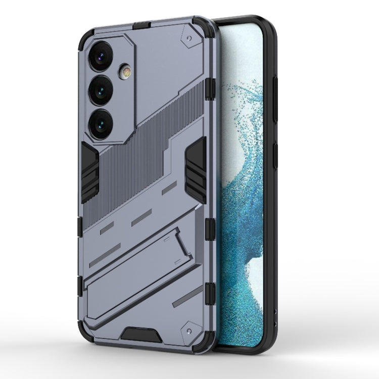 Punk Armor 2 in 1 PC + TPU Shockproof Phone Case with Invisible Holder, For Samsung Galaxy S24 5G, For Samsung Galaxy A15, For Samsung Galaxy A05 4G, For Samsung Galaxy A05s 4G, For Samsung Galaxy A25 5G, For Samsung Galaxy S23 FE 5G