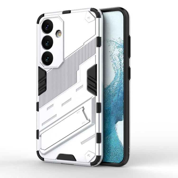 Punk Armor 2 in 1 PC + TPU Shockproof Phone Case with Invisible Holder, For Samsung Galaxy S24 5G, For Samsung Galaxy A15, For Samsung Galaxy A05 4G, For Samsung Galaxy A05s 4G, For Samsung Galaxy A25 5G, For Samsung Galaxy S23 FE 5G