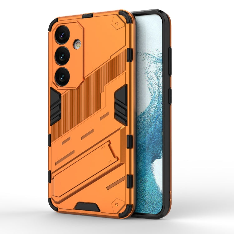 Punk Armor 2 in 1 PC + TPU Shockproof Phone Case with Invisible Holder, For Samsung Galaxy S24 5G, For Samsung Galaxy A15, For Samsung Galaxy A05 4G, For Samsung Galaxy A05s 4G, For Samsung Galaxy A25 5G, For Samsung Galaxy S23 FE 5G
