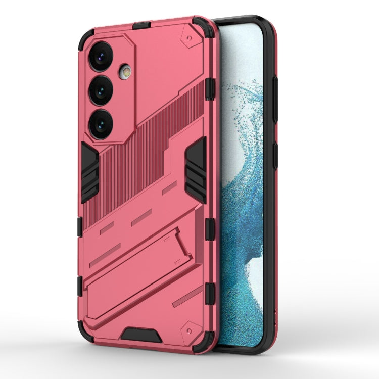 Punk Armor 2 in 1 PC + TPU Shockproof Phone Case with Invisible Holder, For Samsung Galaxy S24 5G, For Samsung Galaxy A15, For Samsung Galaxy A05 4G, For Samsung Galaxy A05s 4G, For Samsung Galaxy A25 5G, For Samsung Galaxy S23 FE 5G
